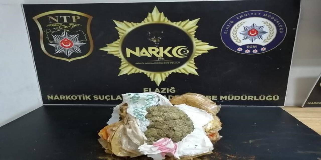 Elazığ’da Uyuşturucuya Geçit Yok: 1 Tutuklama