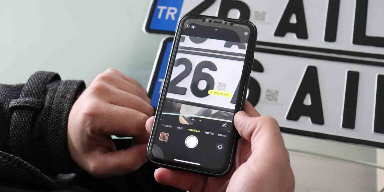 Kare Kodlu Plaka Uygulaması Araç Ve Sürücü Bilgilerine Ulaşılmasını Kolaylaştıracak