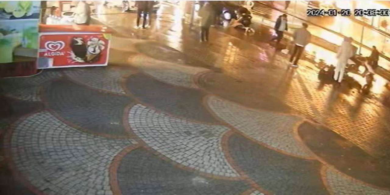 Büyükçekmece’de Yaya Geçidinde Kadına Önce Motosiklet Ardından Araba Vurdu