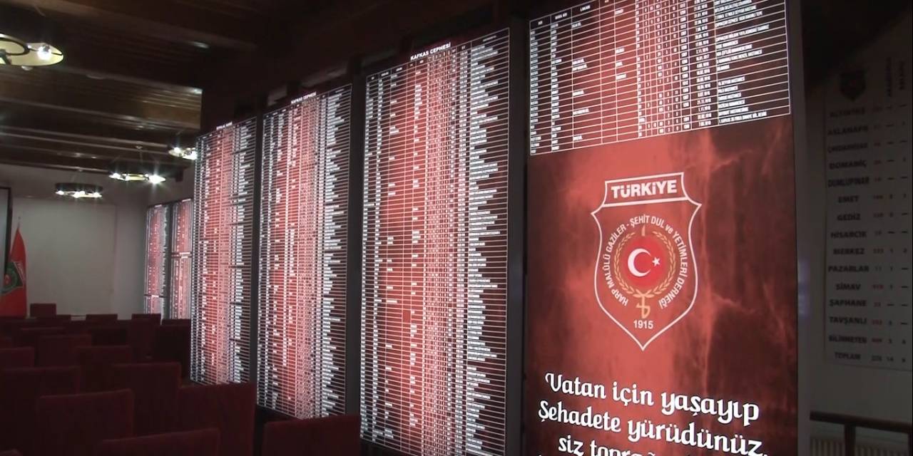 Kütahyalı Şehitlerin İsmi Müzede Yaşatılıyor