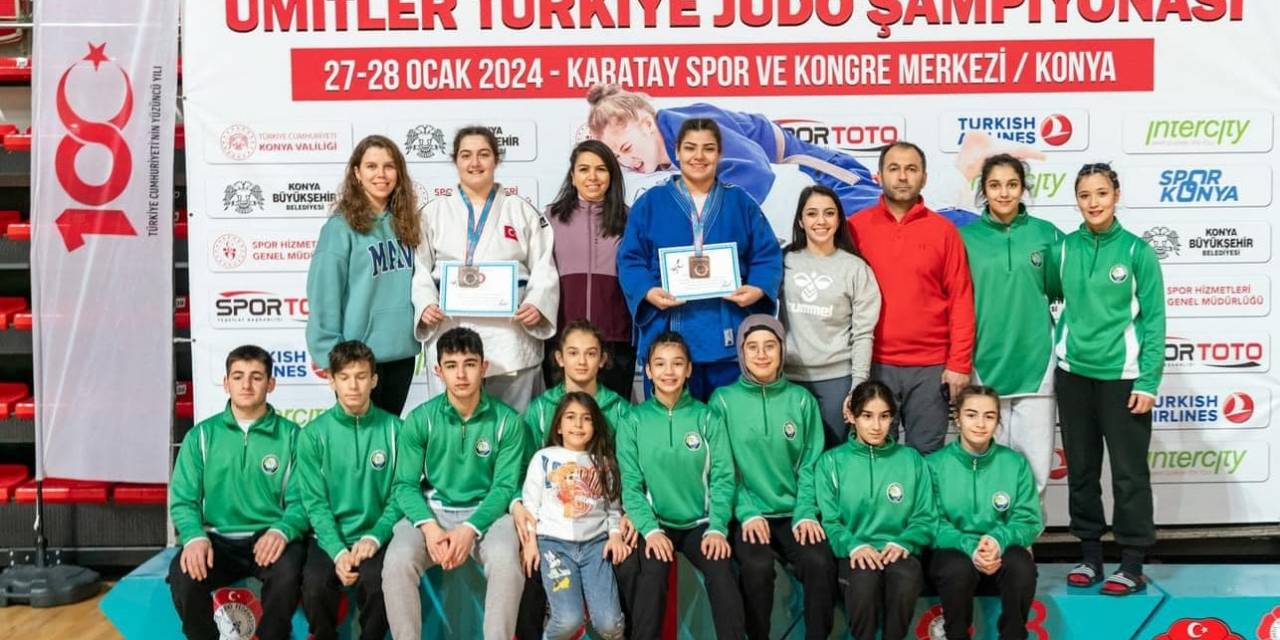 Salihlili Judocular, Konya’da 2 Madalya Kazandı