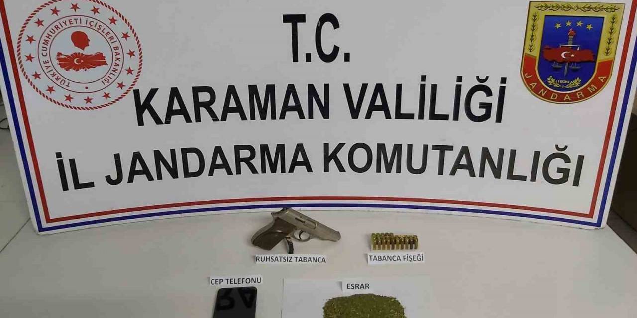Karaman’da Uyuşturucu Operasyonu: 1 Gözaltı