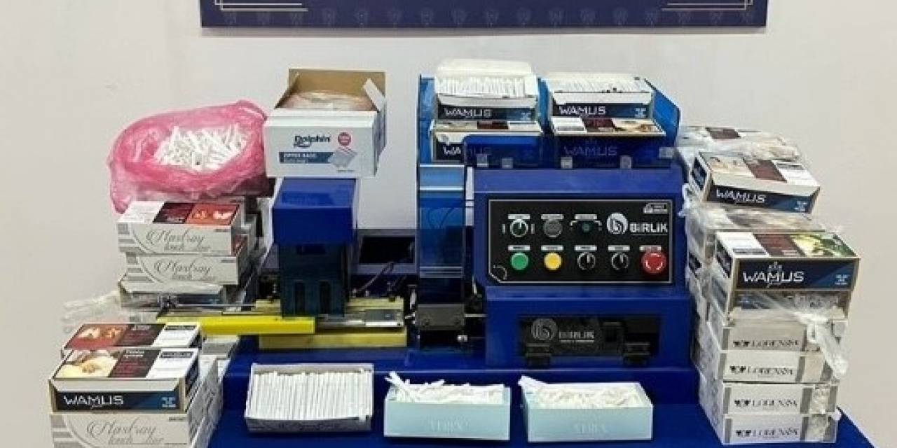 Kastamonu’da 18 Bin Adet Doldurulmuş Makaron Yakalandı