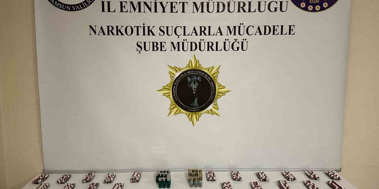 881 Adet Sentetik Ecza Ele Geçirildi: 1 Gözaltı