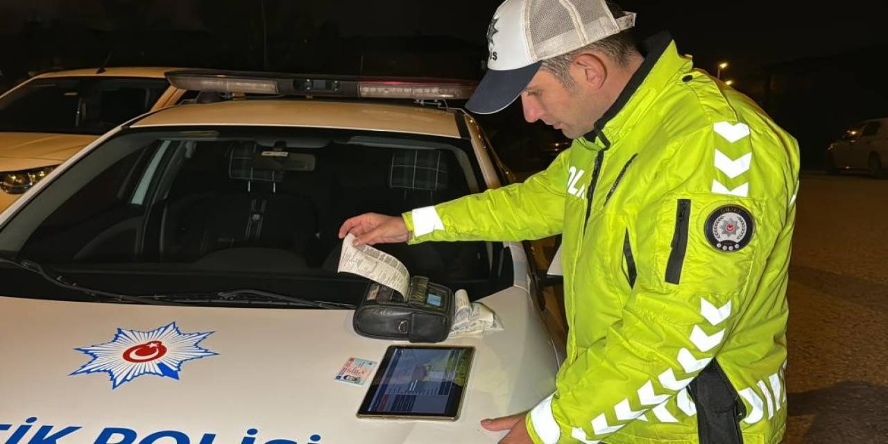 Kurallara Uymayan Sürücülere Ceza Yağdı