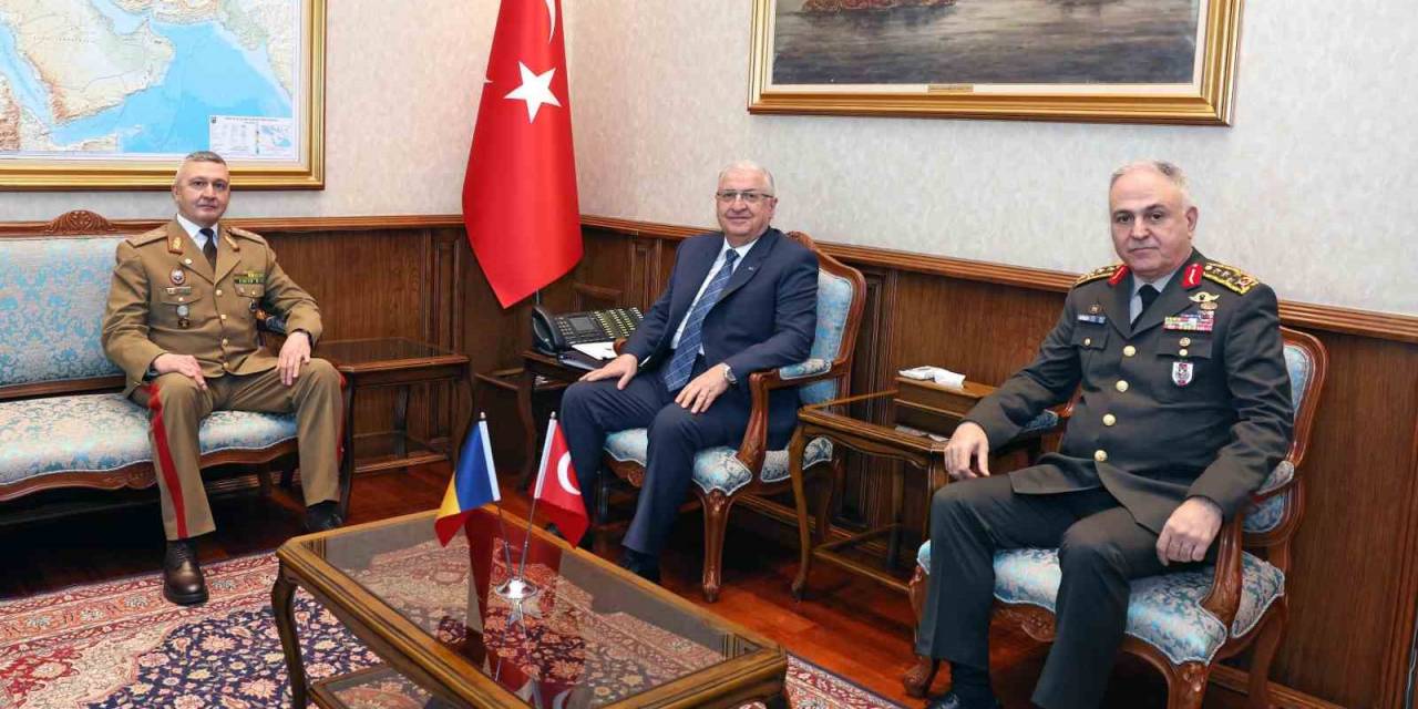 Bakan Güler, Romanya Genelkurmay Başkanı Vlad’ı Kabul Etti