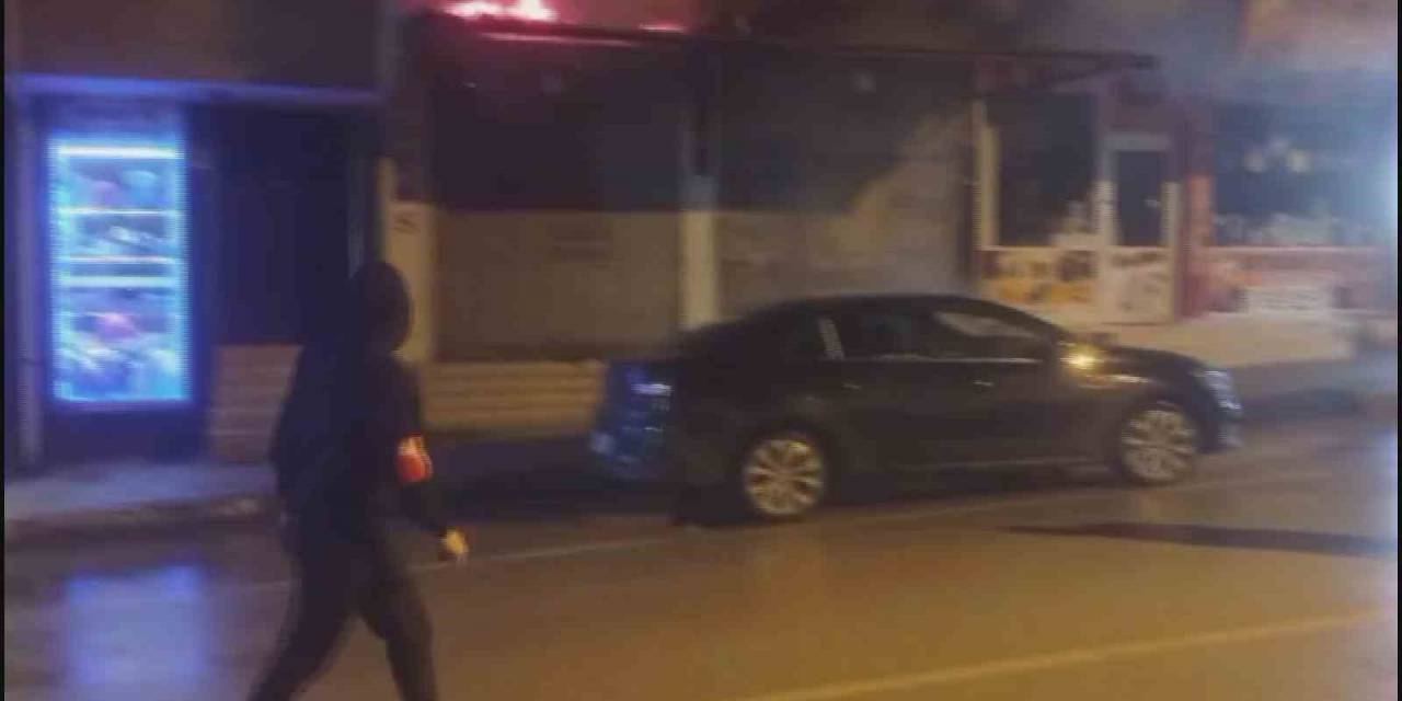 Markette Yangın Paniği