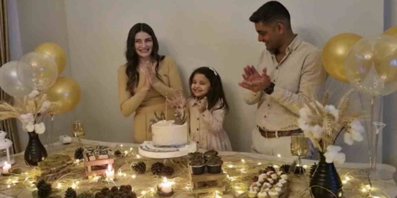 Depremden Bu Yana Haber Alınamayan Anne, Baba Ve Minik Asel’den Geriye Yürek Yakan Doğum Günü Görüntüleri Kaldı