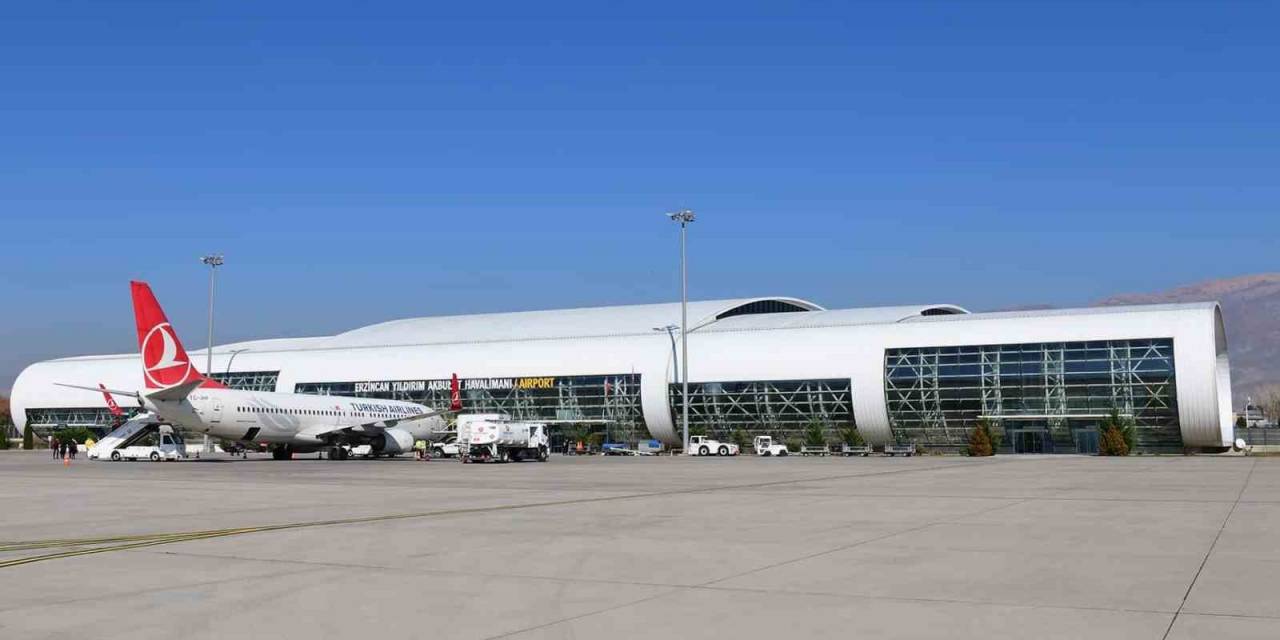 2023 Yılında Erzincan Yıldırım Akbulut Havalimanı’ndan 394 Bin Yolcu Faydalandı