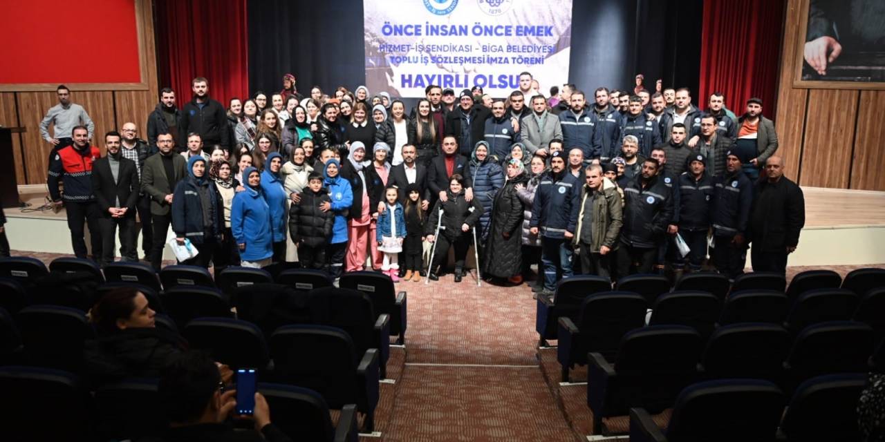 Biga Belediyesi En Düşük İşçi Maaşını 30 Bin 450 Tl’ye Yükseltti