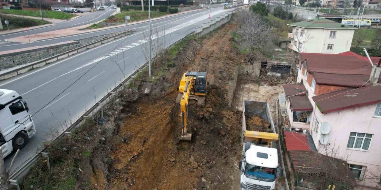 Eskihisar Feribot Yolu Genişletiliyor