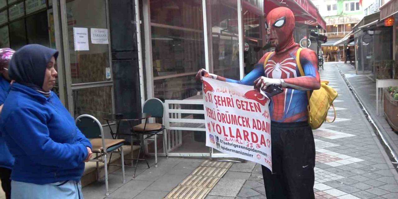 Yerli Örümcek Adamın 17. Durağı Yalova Oldu