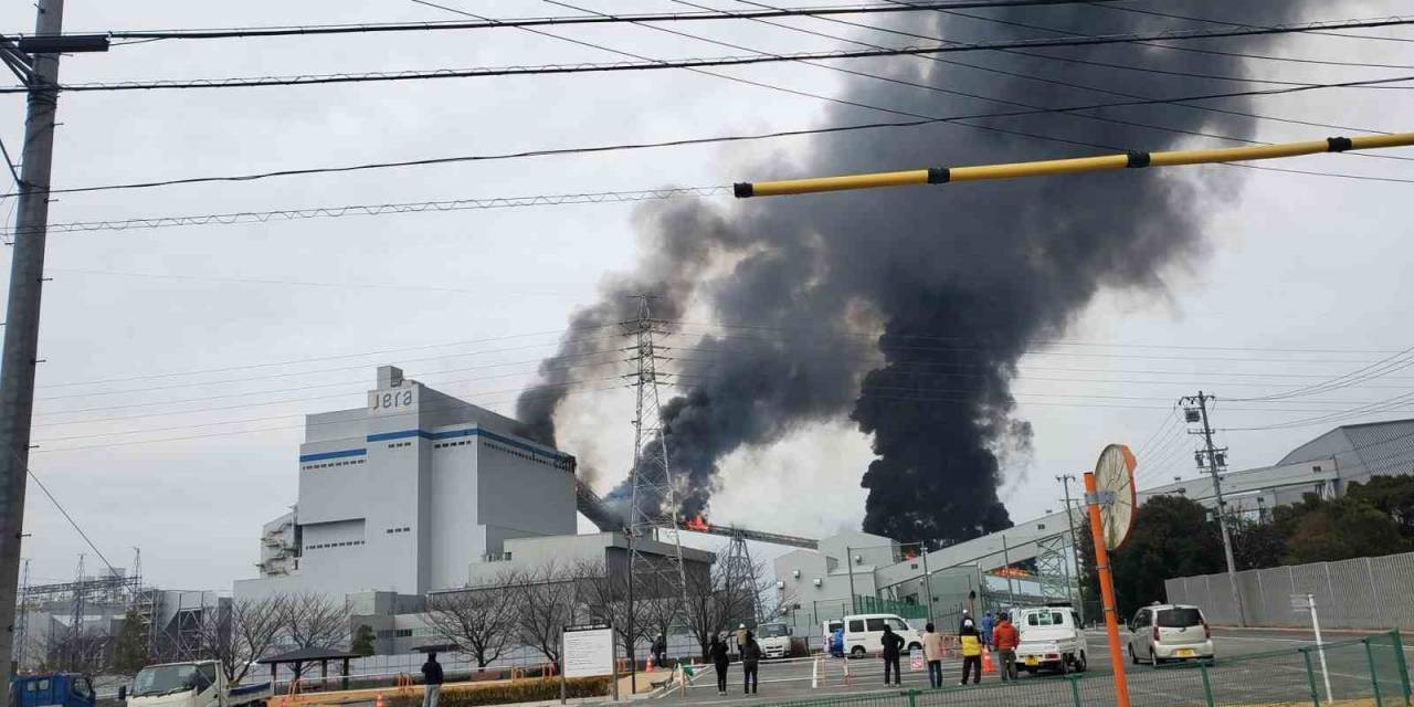 Japonya’daki Termik Santralde Korkutan Patlama
