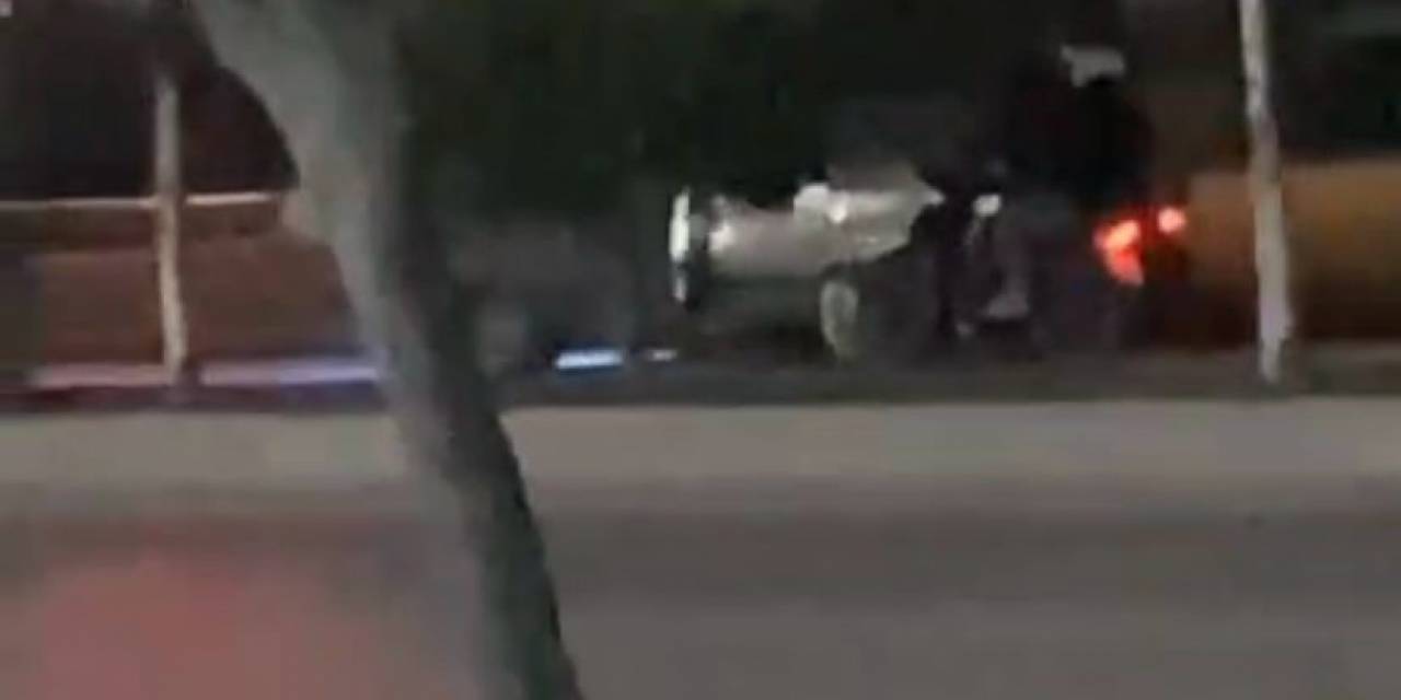 İnegöl’de Yakıtı Biten Aracı Böyle Götürdüler