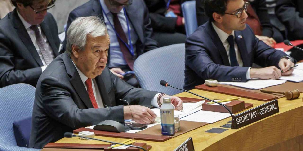 Bm Genel Sekreteri Guterres: “Uluslararası Adalet Divanı’nın Bağlayıcı Kararlarına Uyulmalıdır”