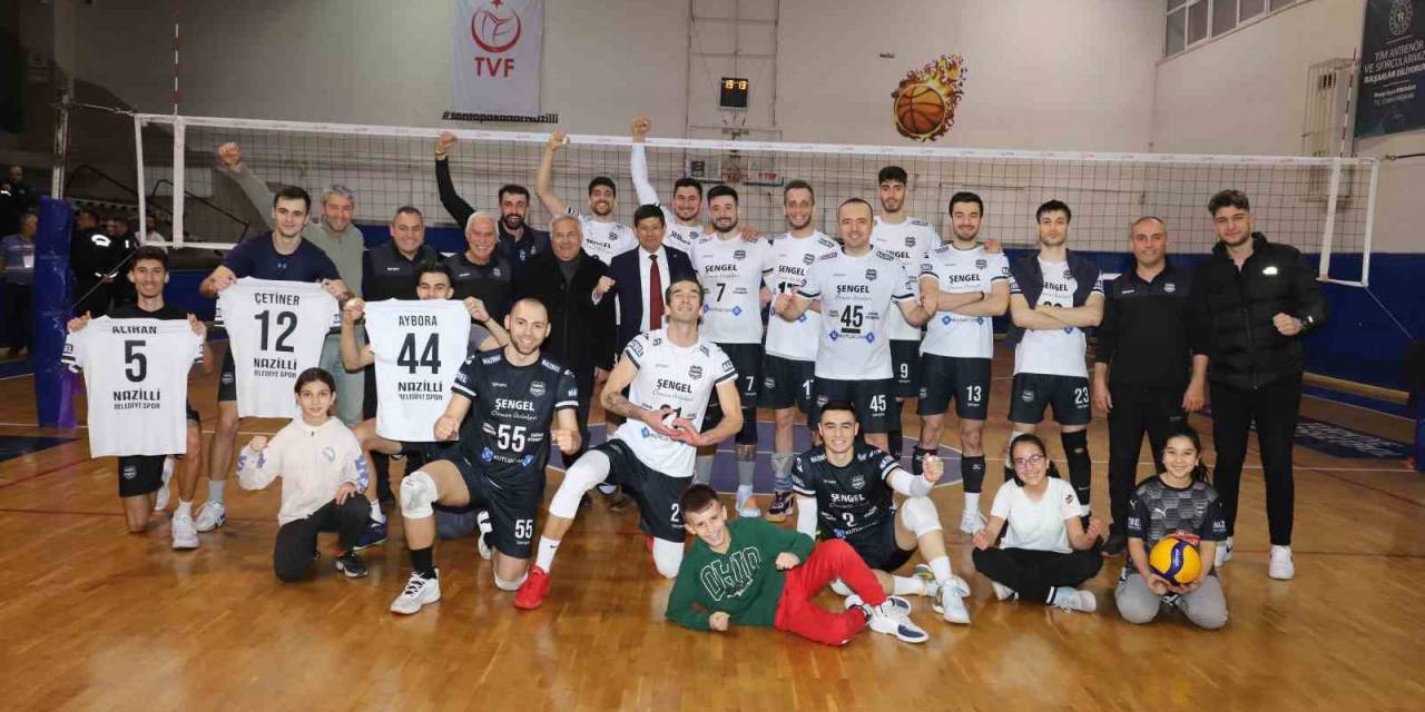 Nazilli Belediyespor Voleybol Takımı Play-off’larda