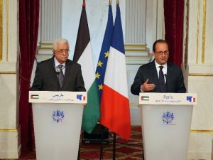 Hollande, Mahmud Abbas İle Görüştü