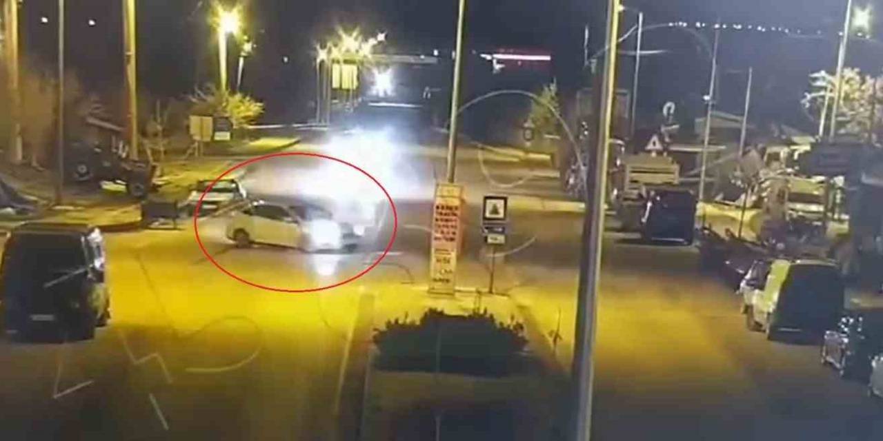 Cadde Ortasında Drift Attı, 58 Bin Tl Ceza Yedi