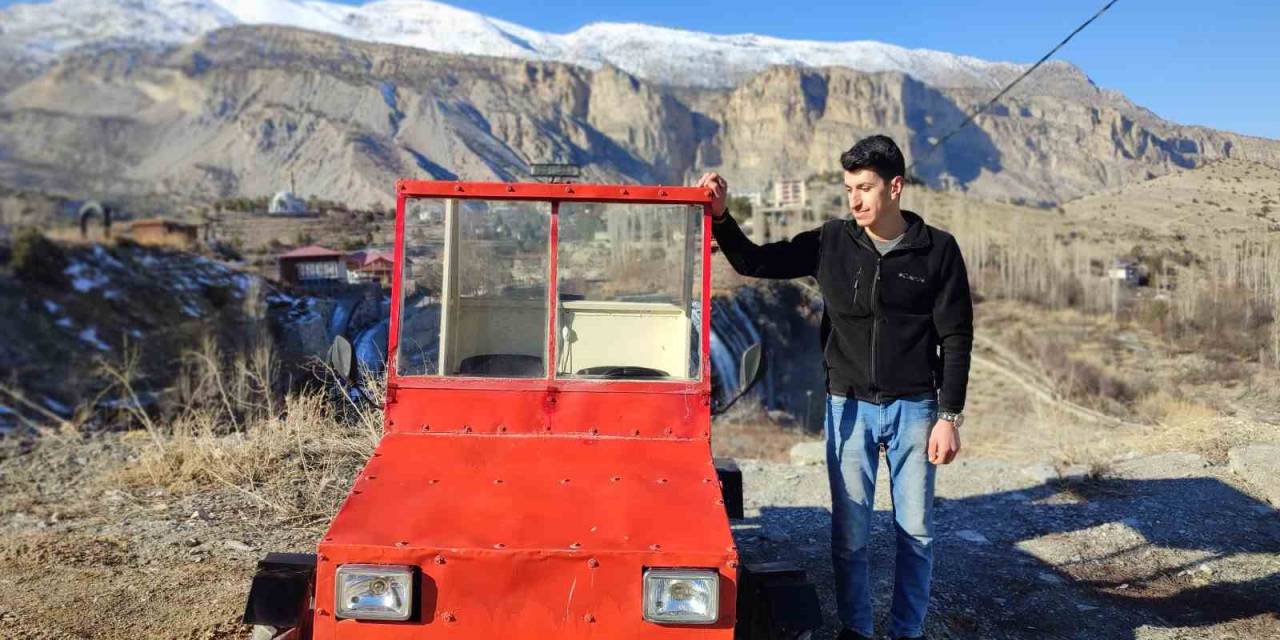 Hayali Olan Aracı Kendi Elleriyle Yaptı