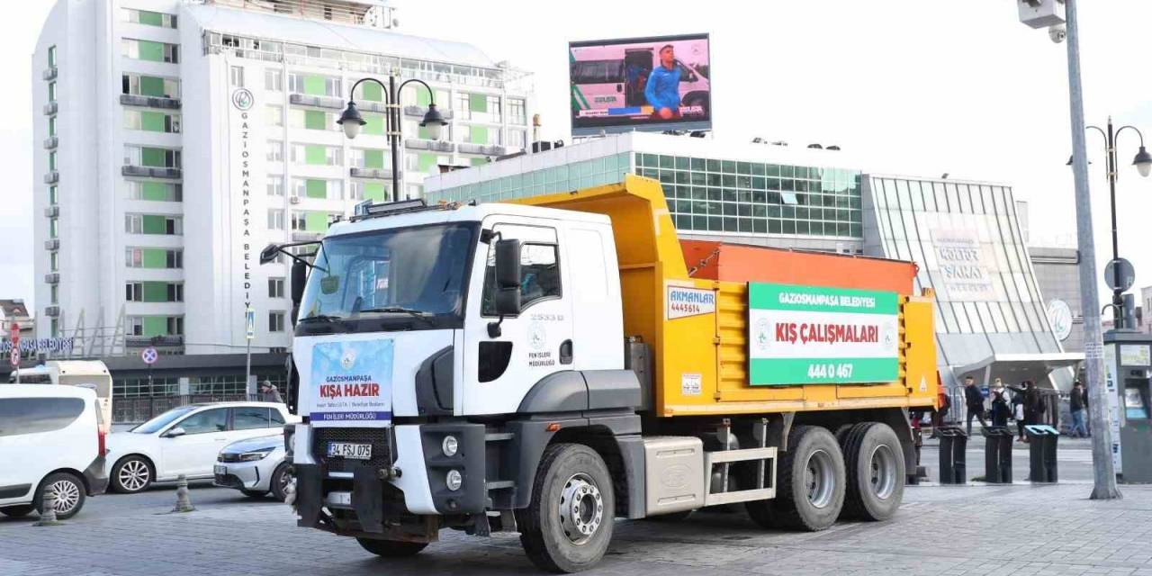 Gaziosmanpaşa’da Kar Nöbeti Başladı