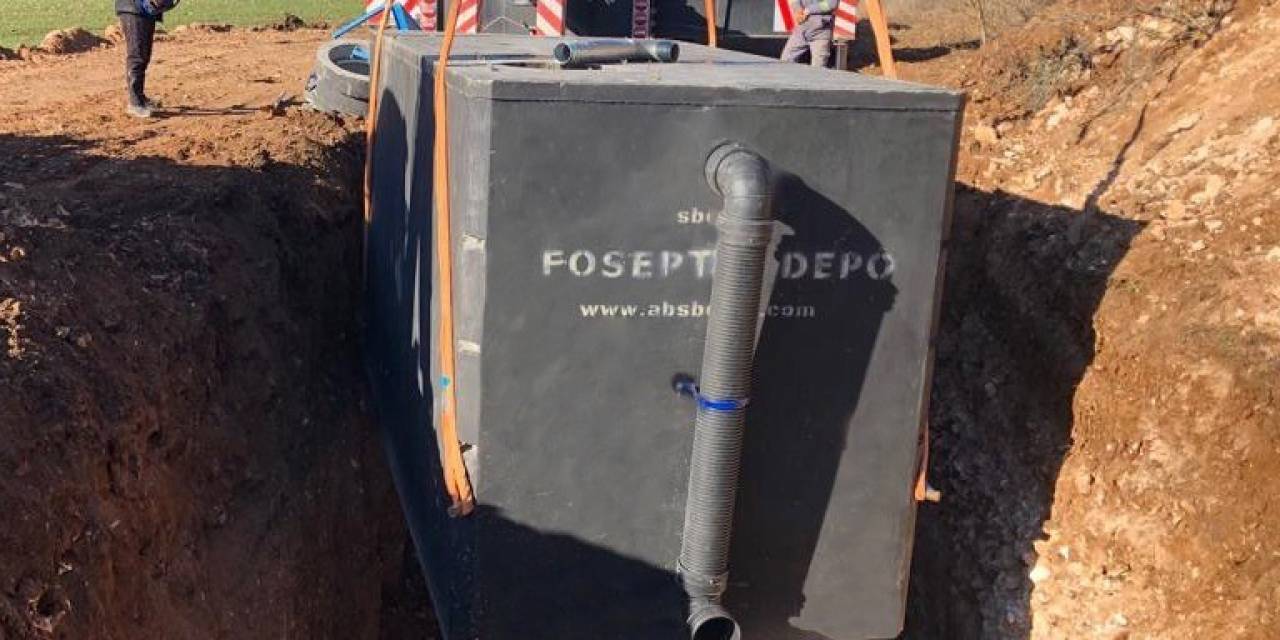 Çevre Dostu İlk Modüler Fosseptik Depoların Montajı Tamamlandı