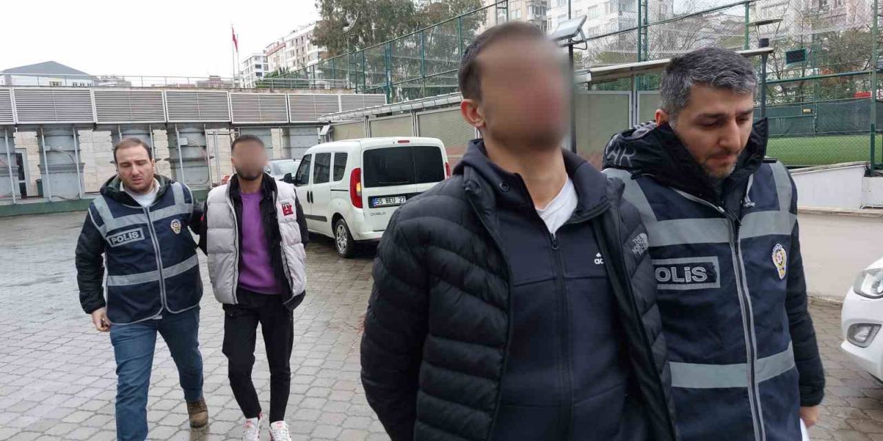 Samsun’da Bir Kişiyi Silahla Yaralayan 2 Kişi Adliyeye Sevk Edildi