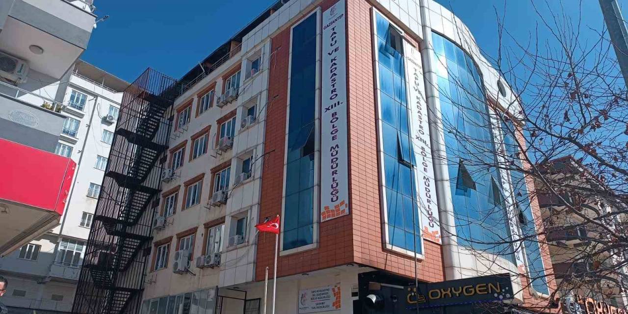 Gaziantep Tapu Müdürlüğü’nde Yangın