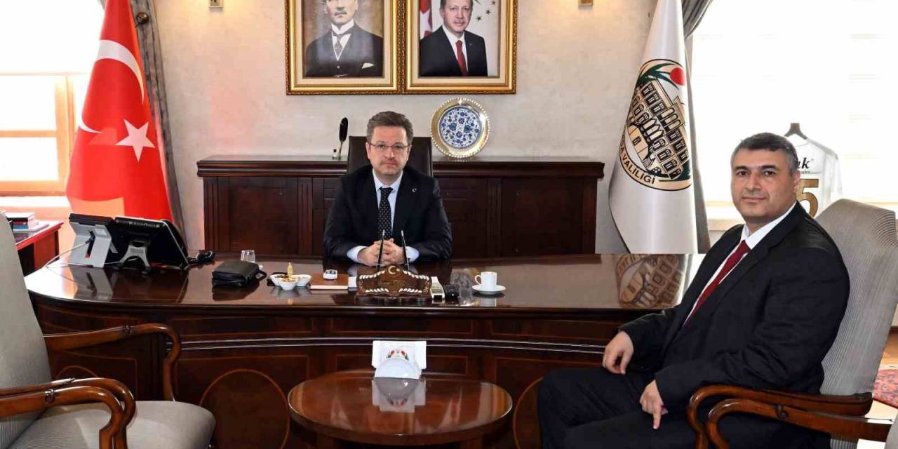 Afad Daire Başkanlığına Atanan Karakaya’dan Veda Ziyaretleri