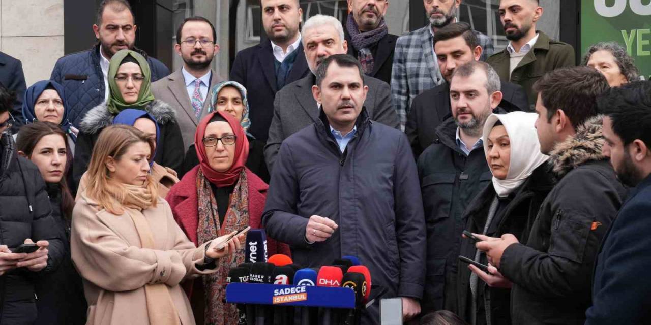 İbb Adayı Murat Kurum: “Depremlerde Hayatını Kaybeden Vatandaşlarımız Üzerinden Siyasi Rant Yapanları Kınıyorum”