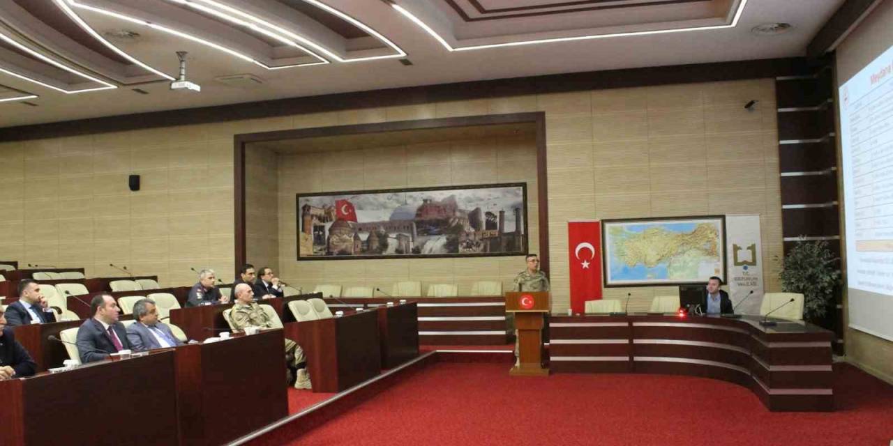 Erzurum’da Eğitim Tedbirleri Ve Okul Güvenliği Toplantısı Yapıldı