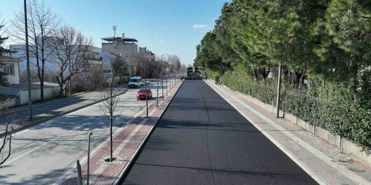 Panayır Yolu Caddesi Yenileniyor