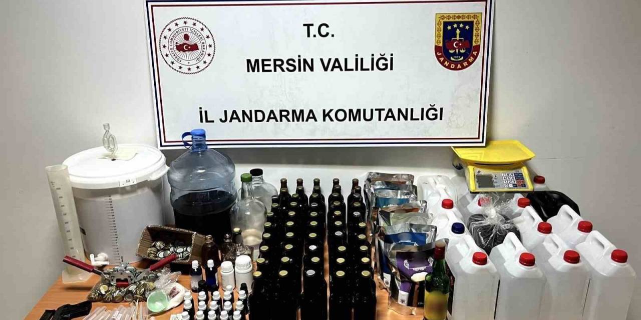 Sahte İçki Üretip Satan Şüpheli Yakalandı