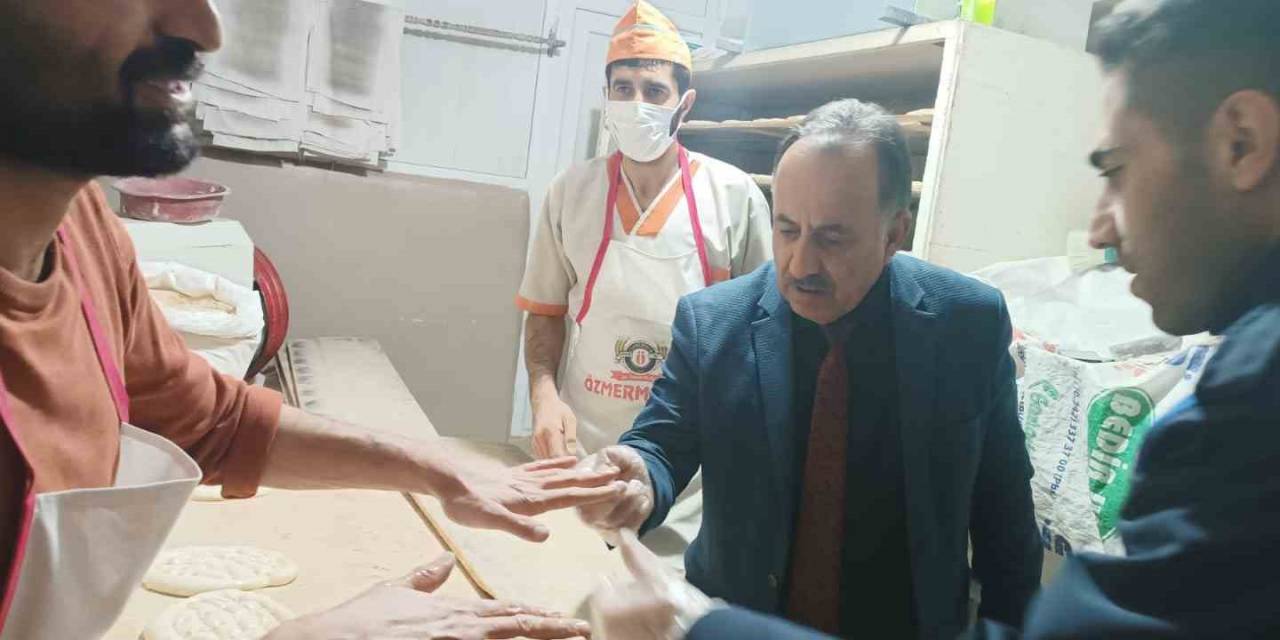 Hakkari’deki Fırınlarda Tırnak Kontrolü Yapıldı