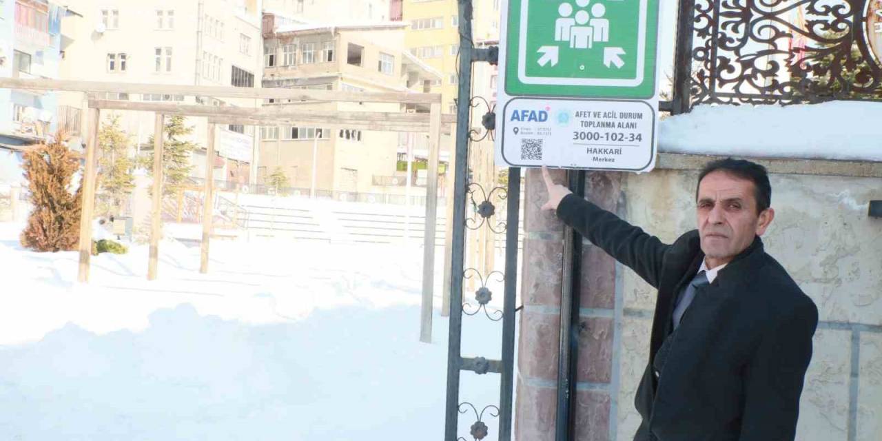 Hakkari’de Depremde Toplanma Alanları Açıklandı