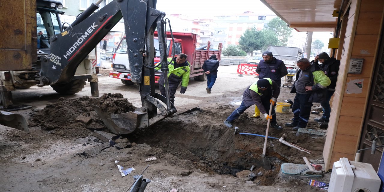 Bulancak'ta iki mahallenin üstyapı çalışmaları devam ediyor