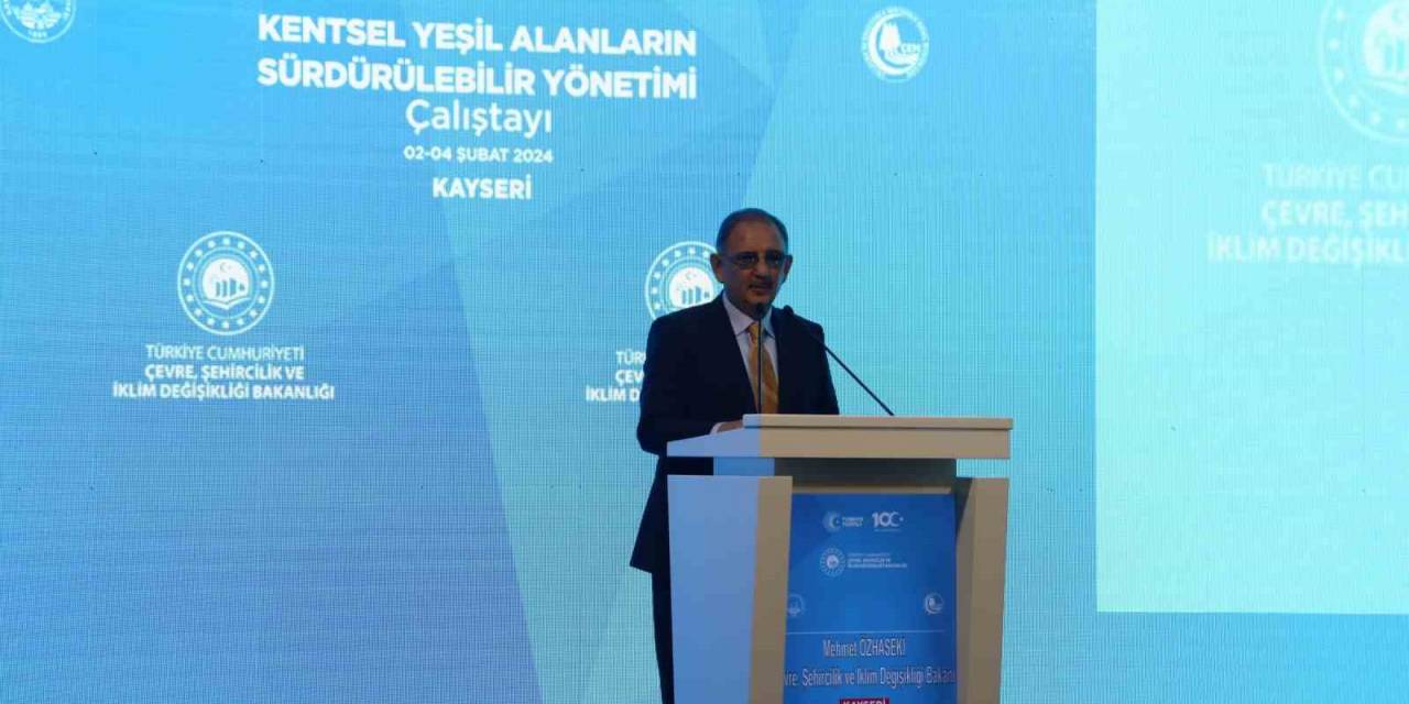 Bakan Özhaseki: "Devlet Olarak Hak Sahibi 390 Bin Aileye Ev Vermek Zorundayız"