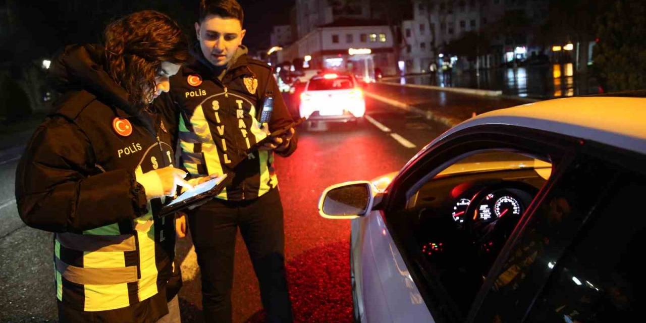 Trafik Polisinden Şehrin Her Köşesine Eş Zamanlı Denetim