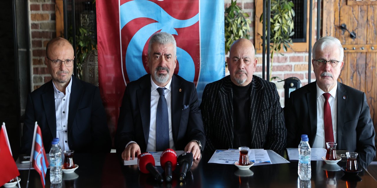 Trabzonspor Divan Başkanlık Kurulu Başkan adayı Kahraman, gazetecilerle bir araya geldi
