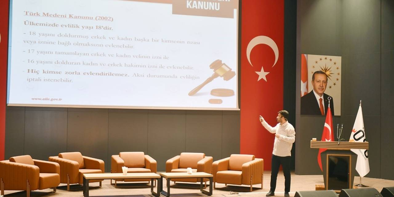 Kayseri Osb Personeline Aile İçi Şiddetle Mücadele Semineri Verildi
