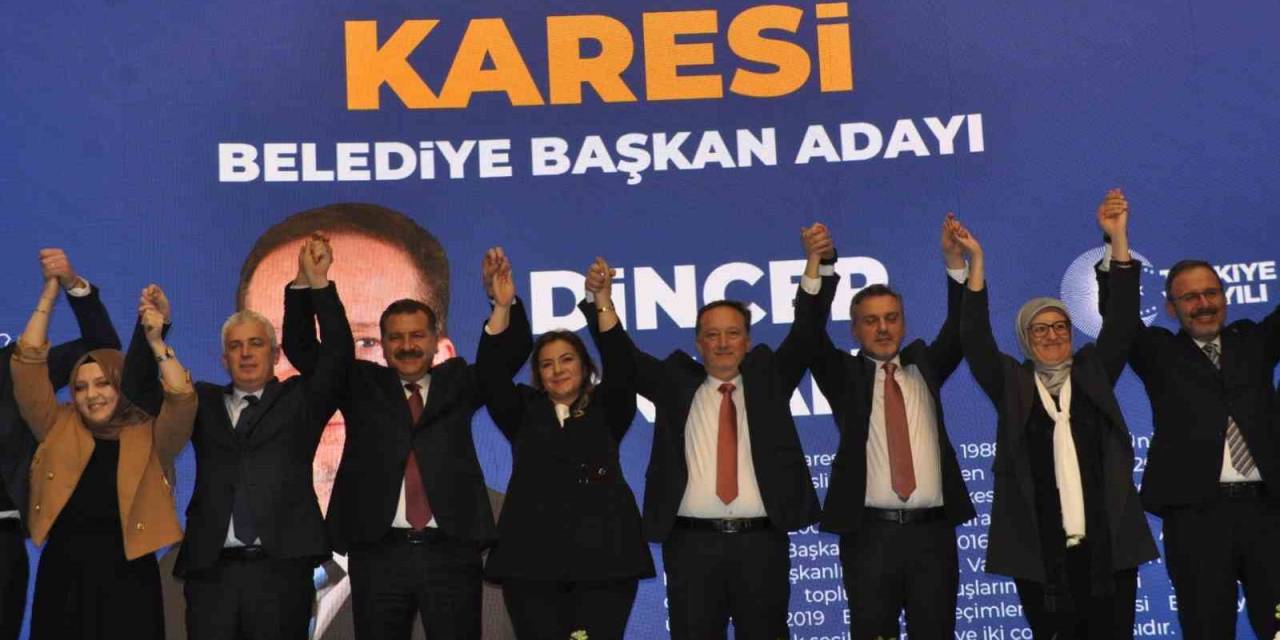 Cumhur İttifakı Balıkesir Belediye Başkan Adaylarını Tanıttı
