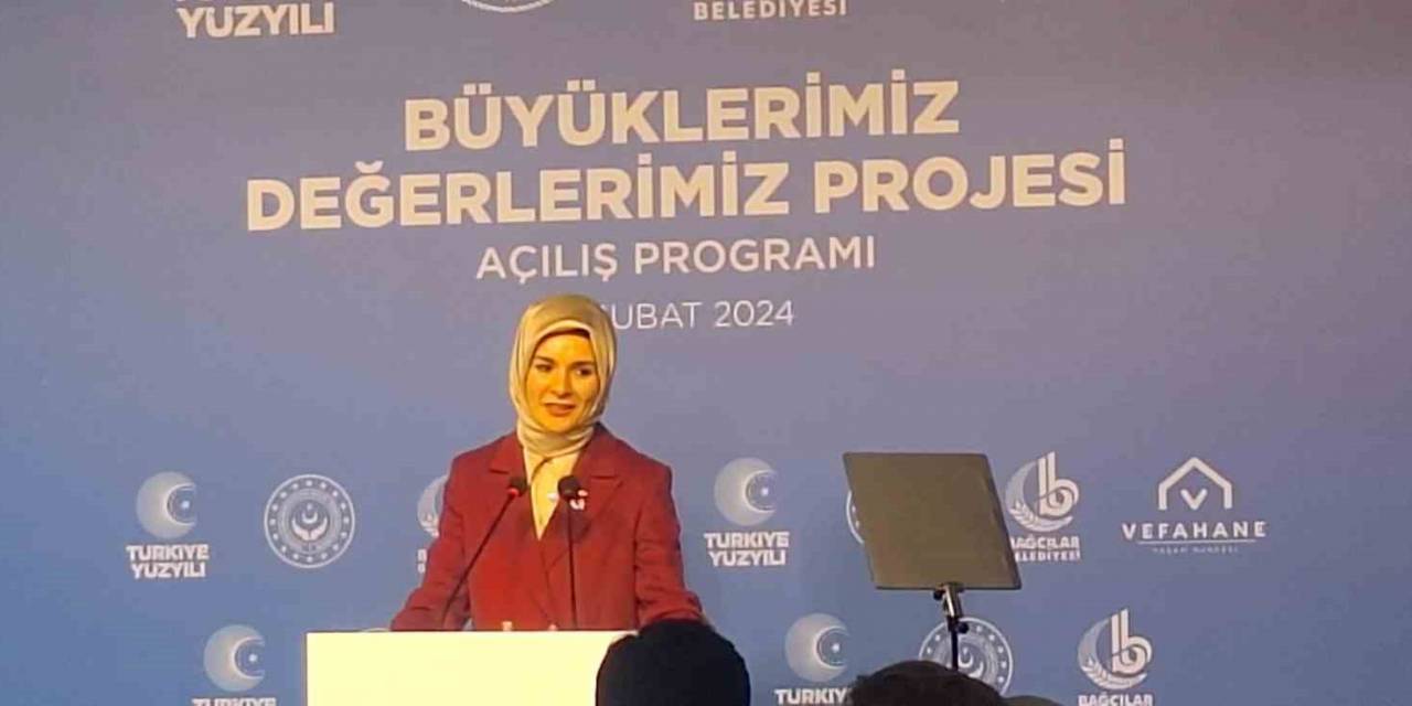 Emine Erdoğan "büyüklerimiz Değerlerimiz Projesi"nin Tanıtımına Katıldı