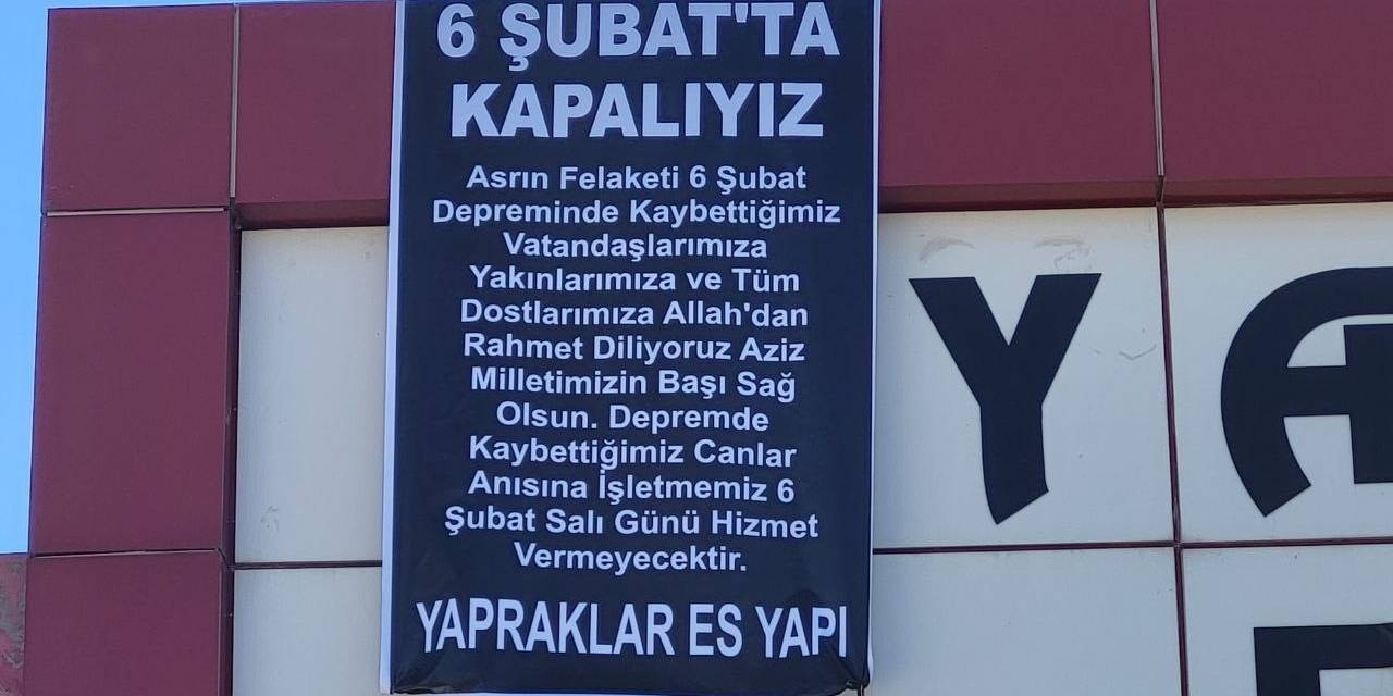 6 Şubat’ta Adıyaman’daki Fabrikaların Makinelerinden Ses Gelmeyecek