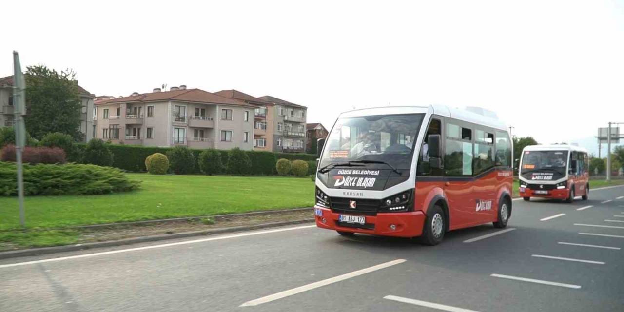 Düzce’de 7 Yeni Mahalleye İlk Hizmet Ulaşım