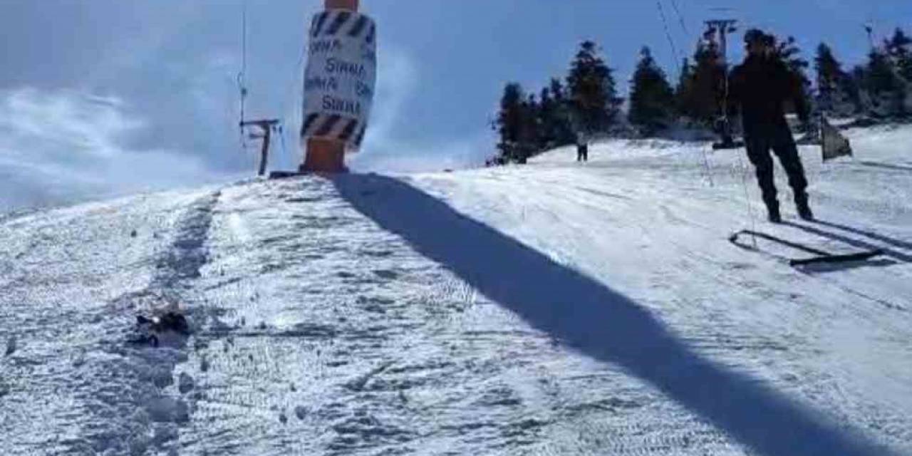 Uludağ’da Kazadan Dönüldü...telesiyejin Batonu Bir Turisti Yaraladı