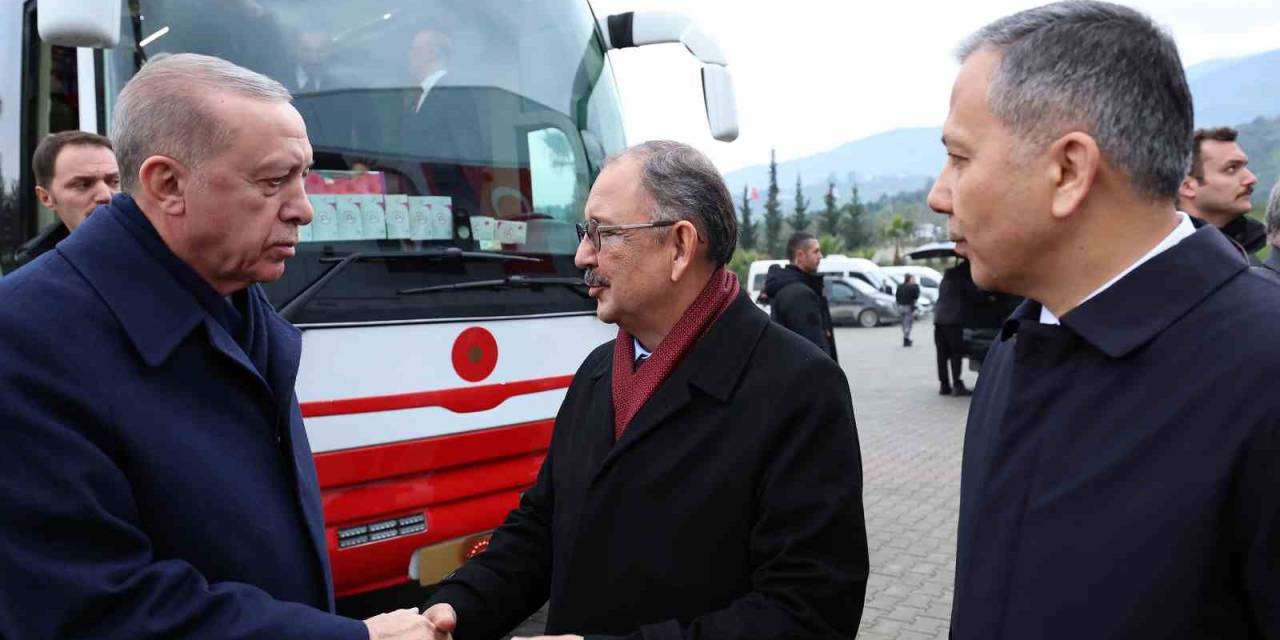 Cumhurbaşkanı Erdoğan, Hatay’da Kura Çekim Ve Konut Teslim Törenine Katıldı