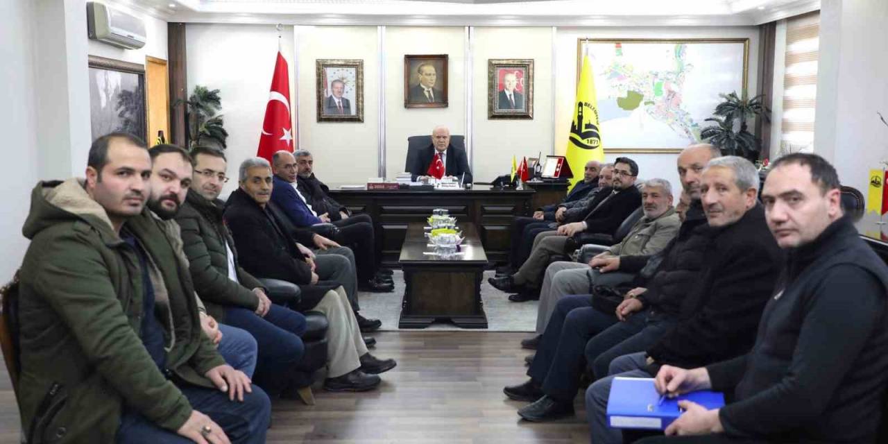 Başkan Pekmezci’ye Teşekkür Ziyareti