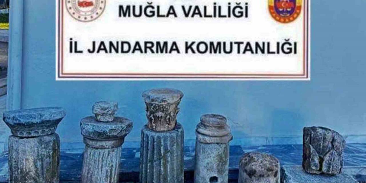 Jandarmadan Yatağan’da Tarihi Eser Operasyonu