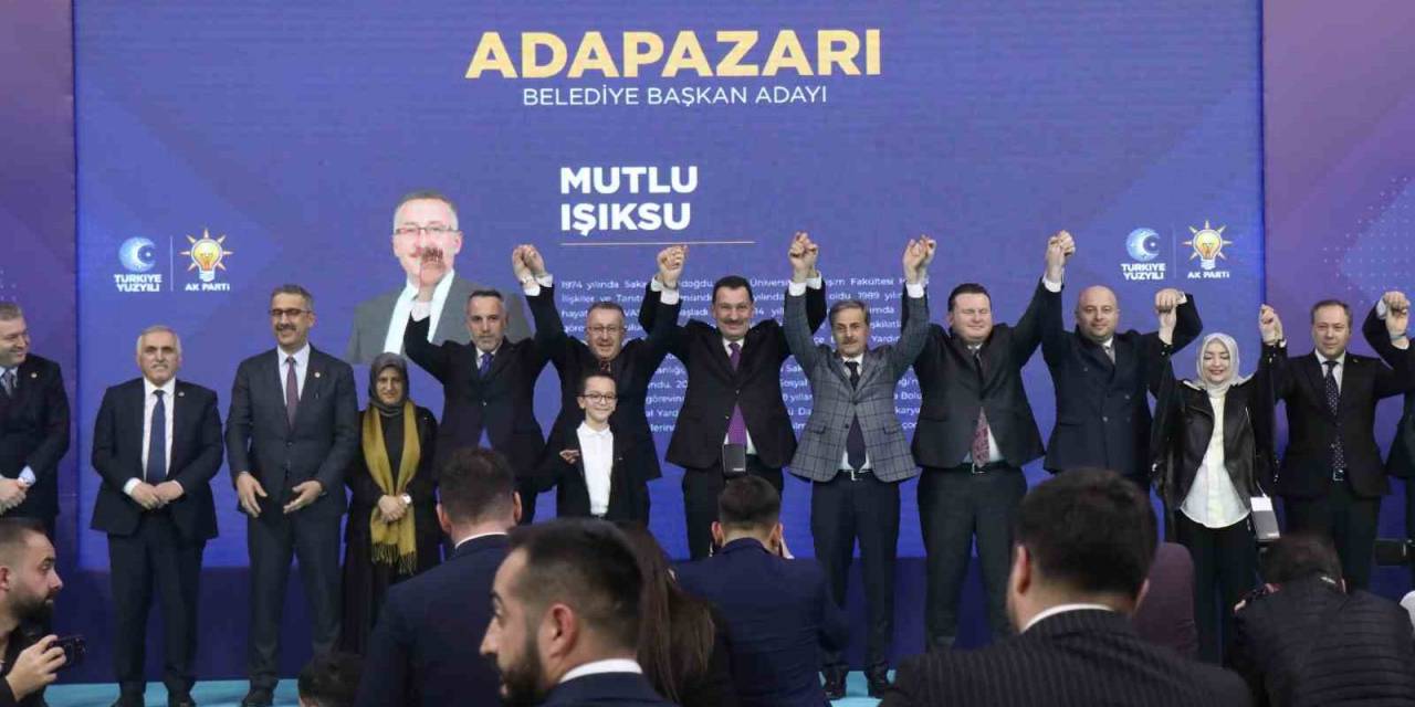 Cumhur İttifakı Sakarya’da Adaylarını Törenle Tanıttı