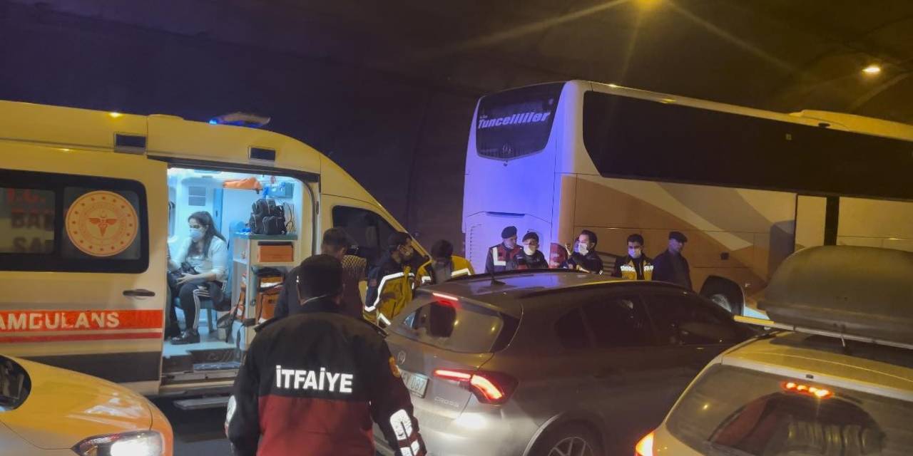 Osmaniye’de Tünelde Zincirleme Trafik Kazası: 1 Ölü, 6 Yaralı