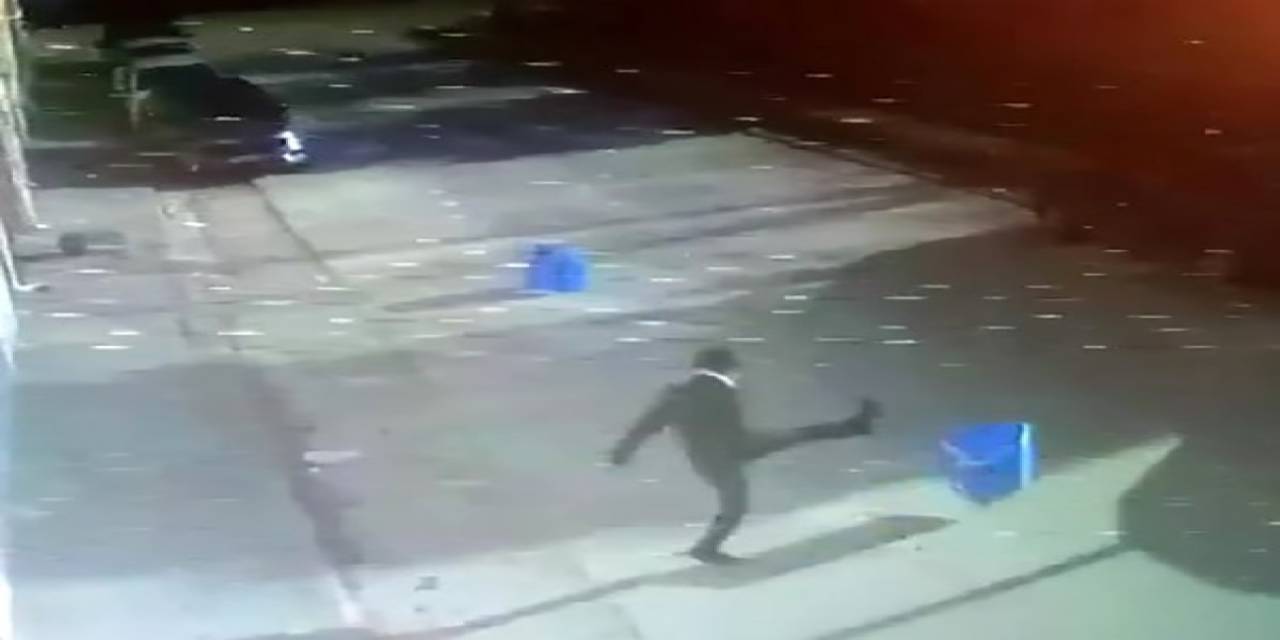 Kedi Yuvalarını Tekmeleyerek Dağıtan Şahıs Güvenlik Kameralarına Yakalandı